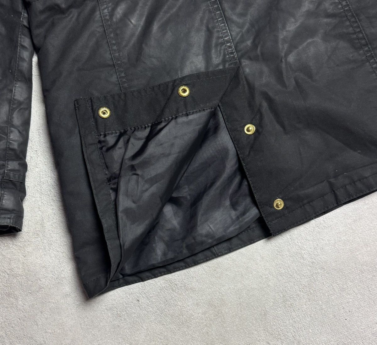 Barbour Barbour International Kirk Wax Cotton Hooded Jacket Size S / US 4 / IT 40 - 9 Thumbnail