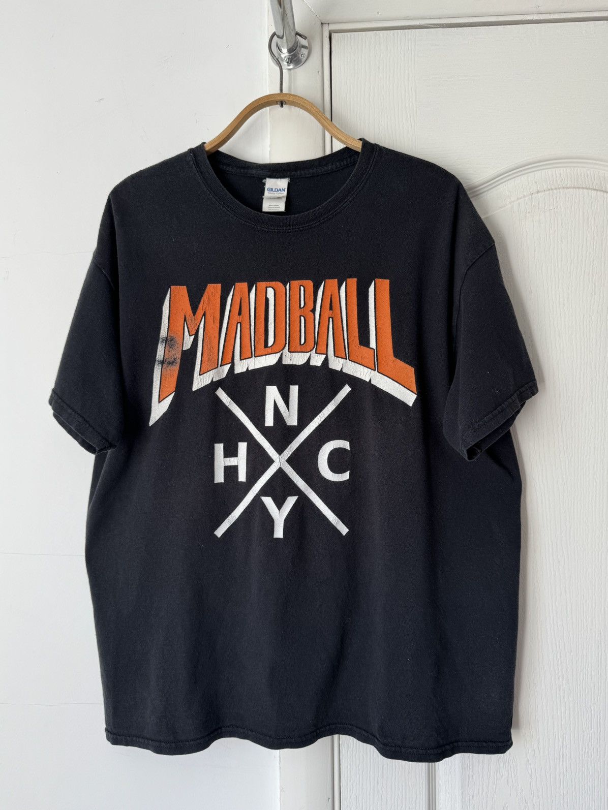 Madball ツアーT 1995 90s NYHC レア　ビンテージ Vintage Y2K Madball New York City Hardcore T-Shirt ,XL