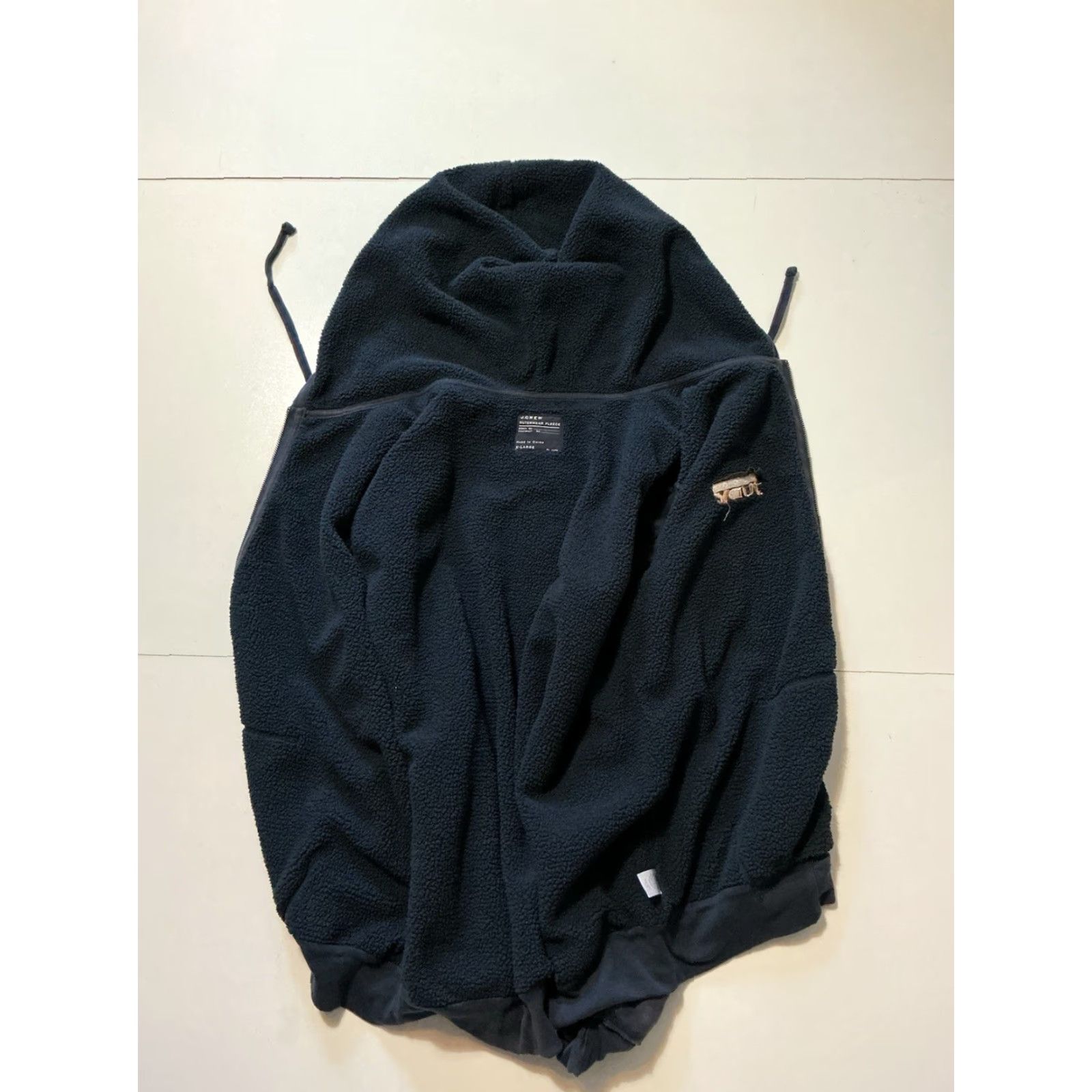 J.Crew VINTAGE Judge Judy J.Crew Hoodie Full Zip Men XL Blue Embroidered Fleece Sherpa Lined Size US XL / EU 56 / 4 - 4 Thumbnail