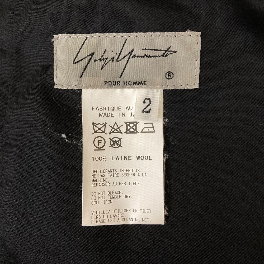 Yohji Yamamoto YOHJI YAMAMOTO wool pants Size US 36 / EU 52 - 9 Thumbnail