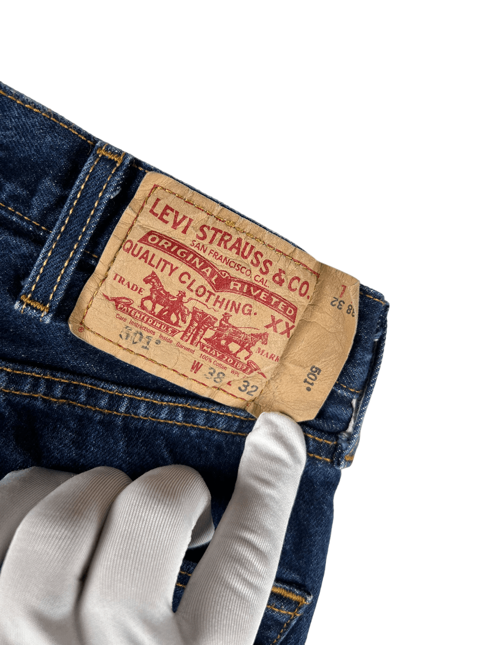 Levi's Vintage Levis 501 Denim Jeans 38/32 Size US 38 / EU 54 - 4 Thumbnail