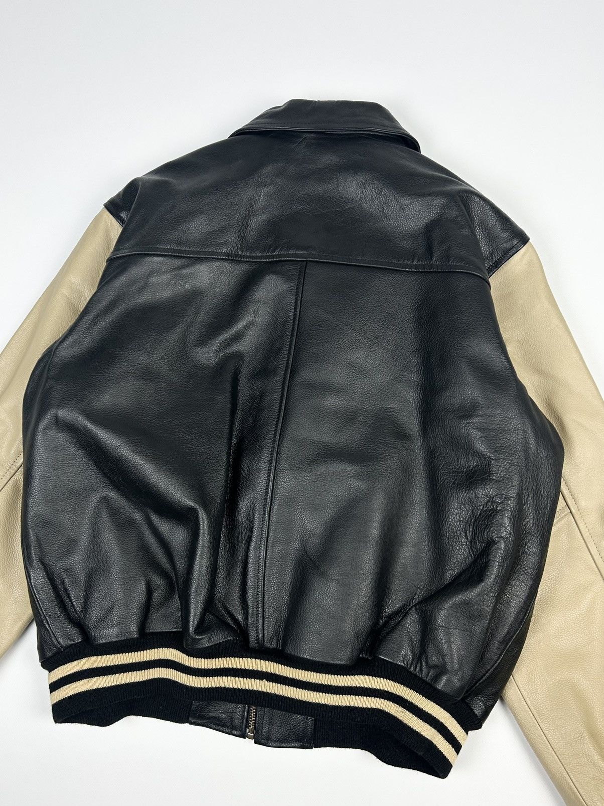 Avirex Vintage Epiderme paris Leather bomber jacket avirex style Size US XXL / EU 58 / 5 - 8 Thumbnail