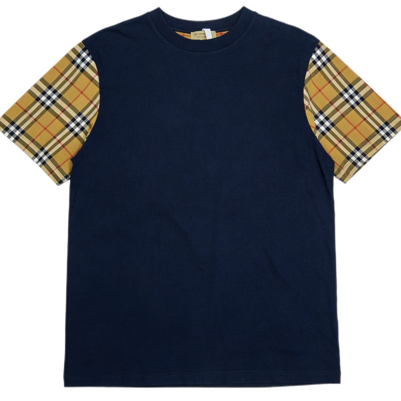 Burberry Burberry Check Drop Shoulder Short Sleeve T-shirt K26WX Size S / US 4 / IT 40 - 1 Thumbnail
