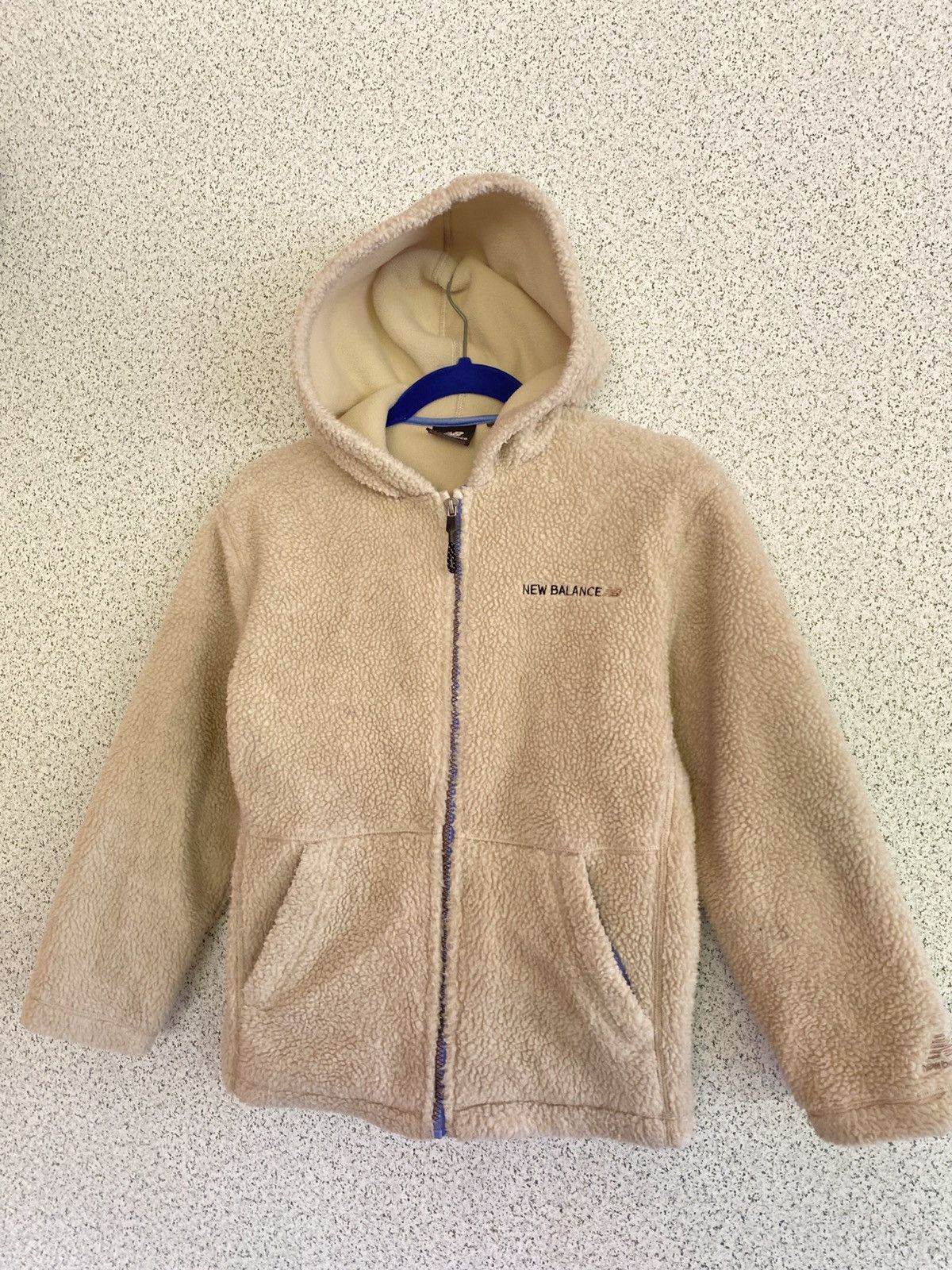 New Balance New Balance Sherpa Hoodie – Cream/ Beige Statement Back Logo Size S / US 4 / IT 40 - 8 Thumbnail