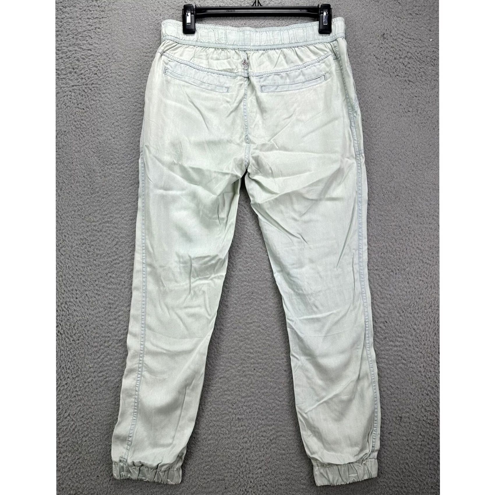 Prana VINTAGE Prana Pants Womens Medium Wash Blue Jogger Lightweight Elastic Waist NEW D7 Size 32" / US 10 / IT 46 - 3 Thumbnail