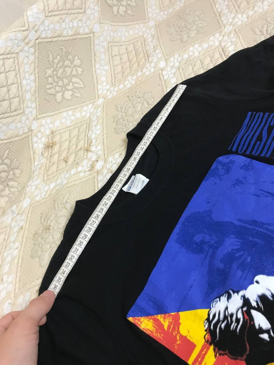 Guns N' Roses 🔥 Guns N Roses Illusion Tour Band Rock T Shirt Vintage Y2K Size US S / EU 44-46 / 1 - 11 Thumbnail