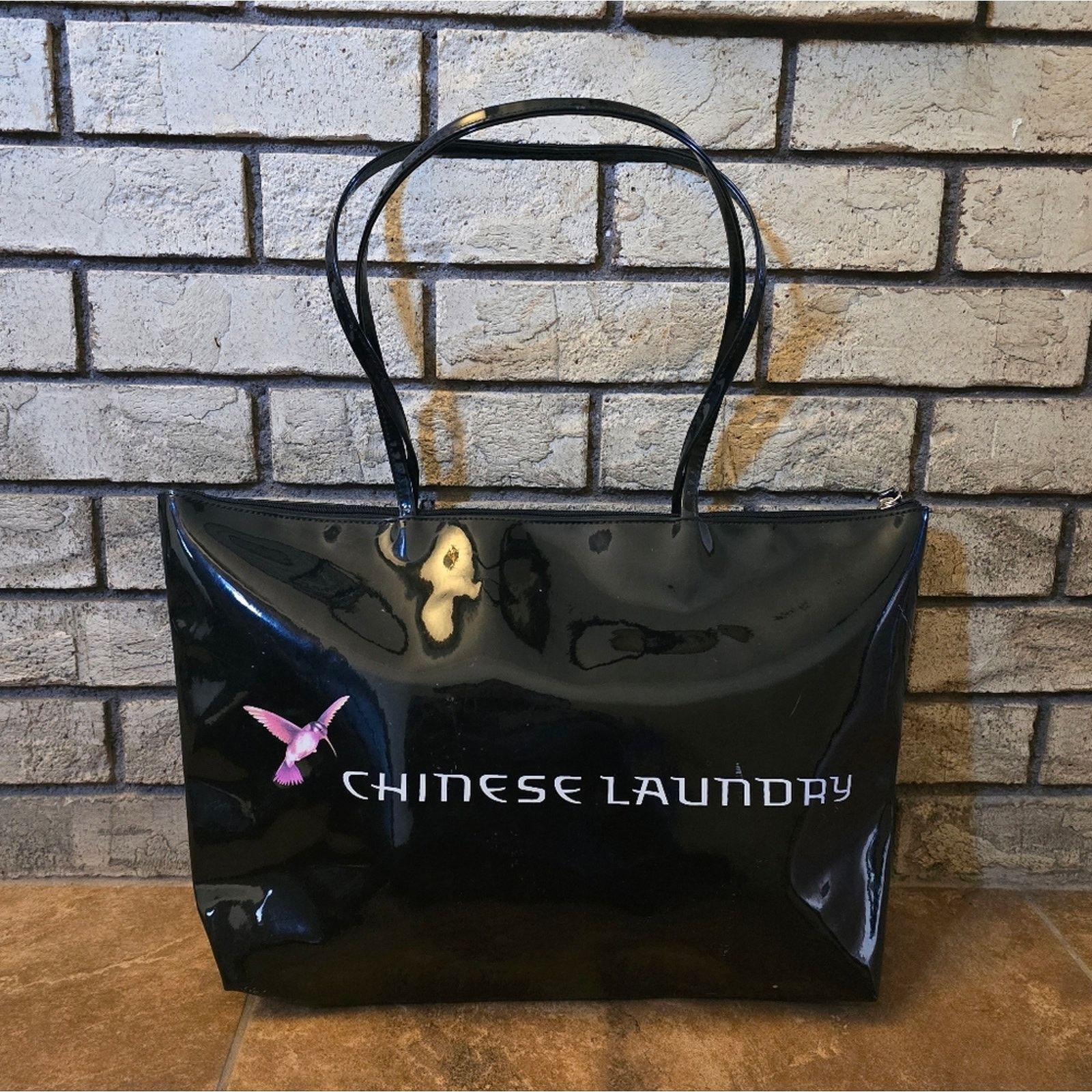 Chinese Laundry Black | CHINESE LAUNDRY | Promotional Patent Tote Size ONE SIZE - 1 Thumbnail