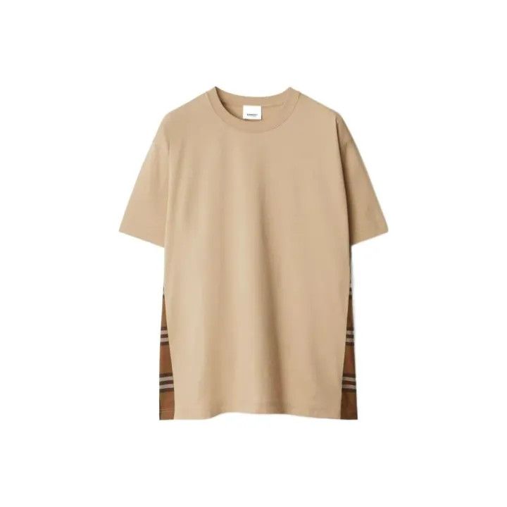 Burberry beigexred plaid T-shirts Tシャツ Burberry Beige Jacquard Check T-Shirt Burberry