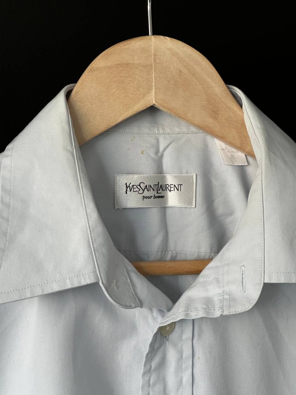 Yves Saint Laurent Vintage Yves Saint Laurent YSL Shirt Button Up Size US L / EU 52-54 / 3 - 5 Thumbnail