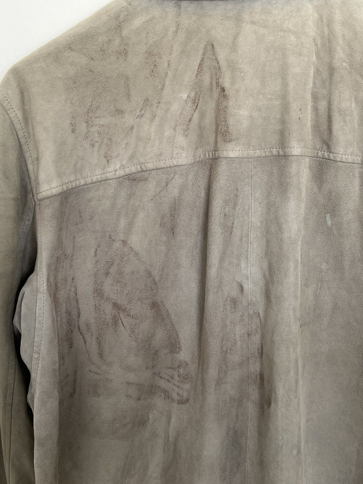 Theory Grey Theory Leather Jacket Size US M / EU 48-50 / 2 - 5 Thumbnail