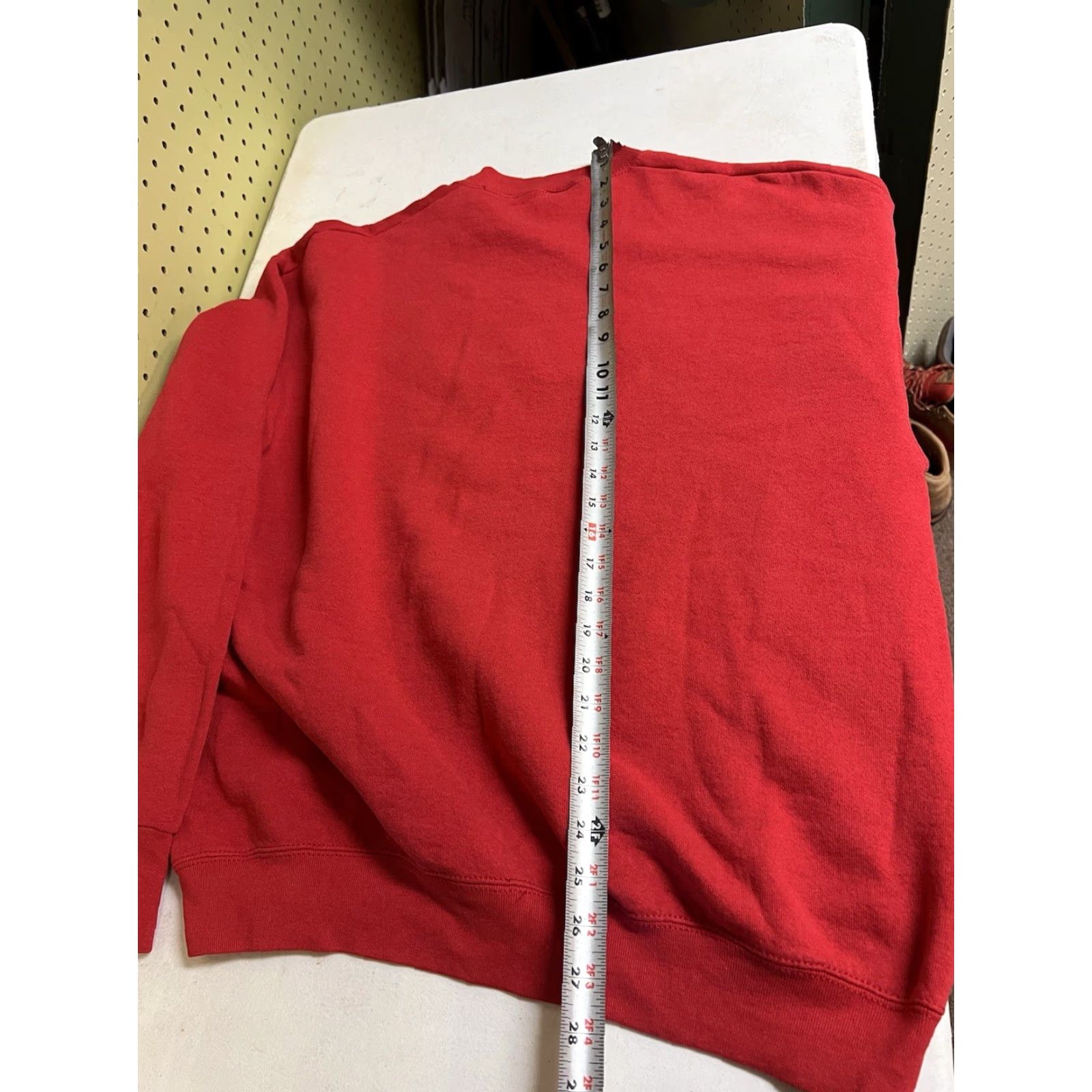Fruit Of The Loom VINTAGE Fruit of the Loom Sweatshirt Men XL Red Embroidered USA Cardinals Missouri Pullover Sweatshirt FOTL Size US XL / EU 56 / 4 - 7 Thumbnail