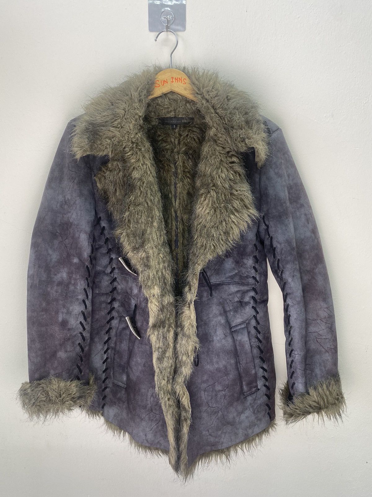 If Six Was Nine × Schlussel Schlussel Kleider Die Musik Spielen Fur Leather Jacket Size US M / EU 48-50 / 2 - 2 Thumbnail