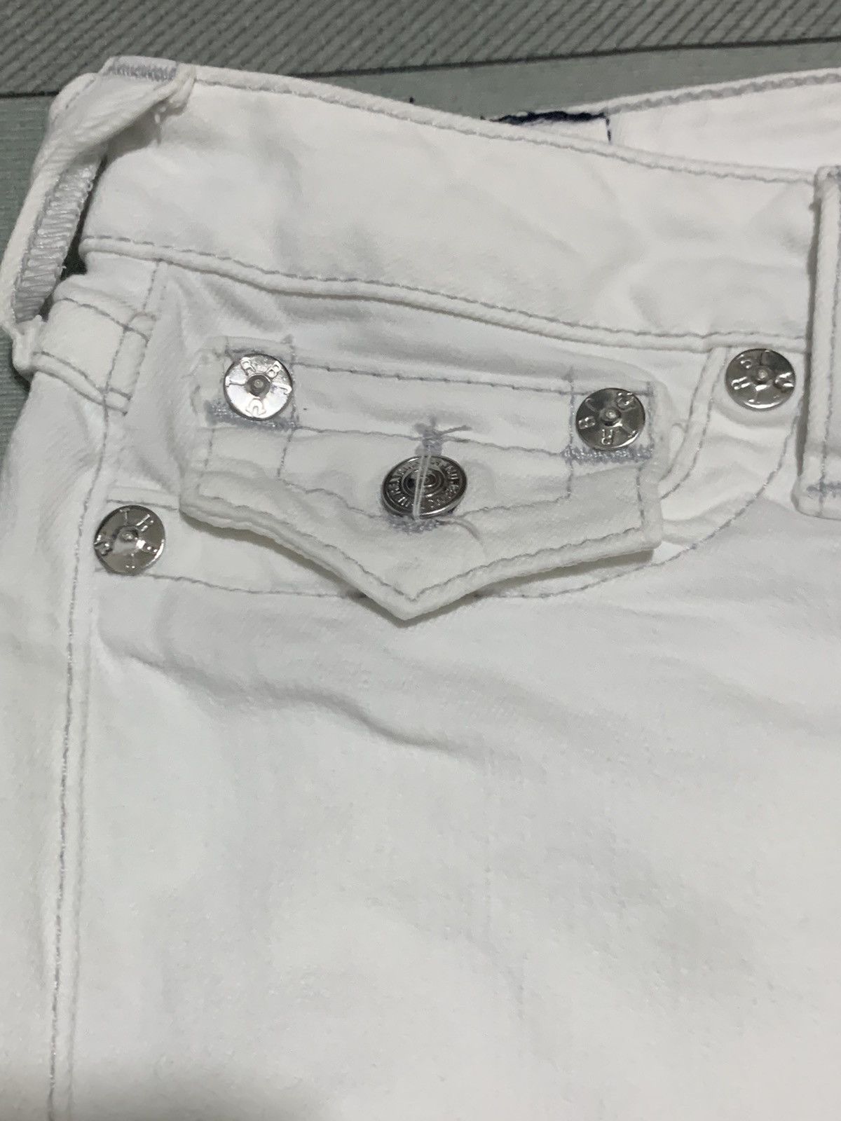 True Religion True Religion Basic Skinny W Flaps Jeans Size 28" / US 6 / IT 42 - 2 Thumbnail
