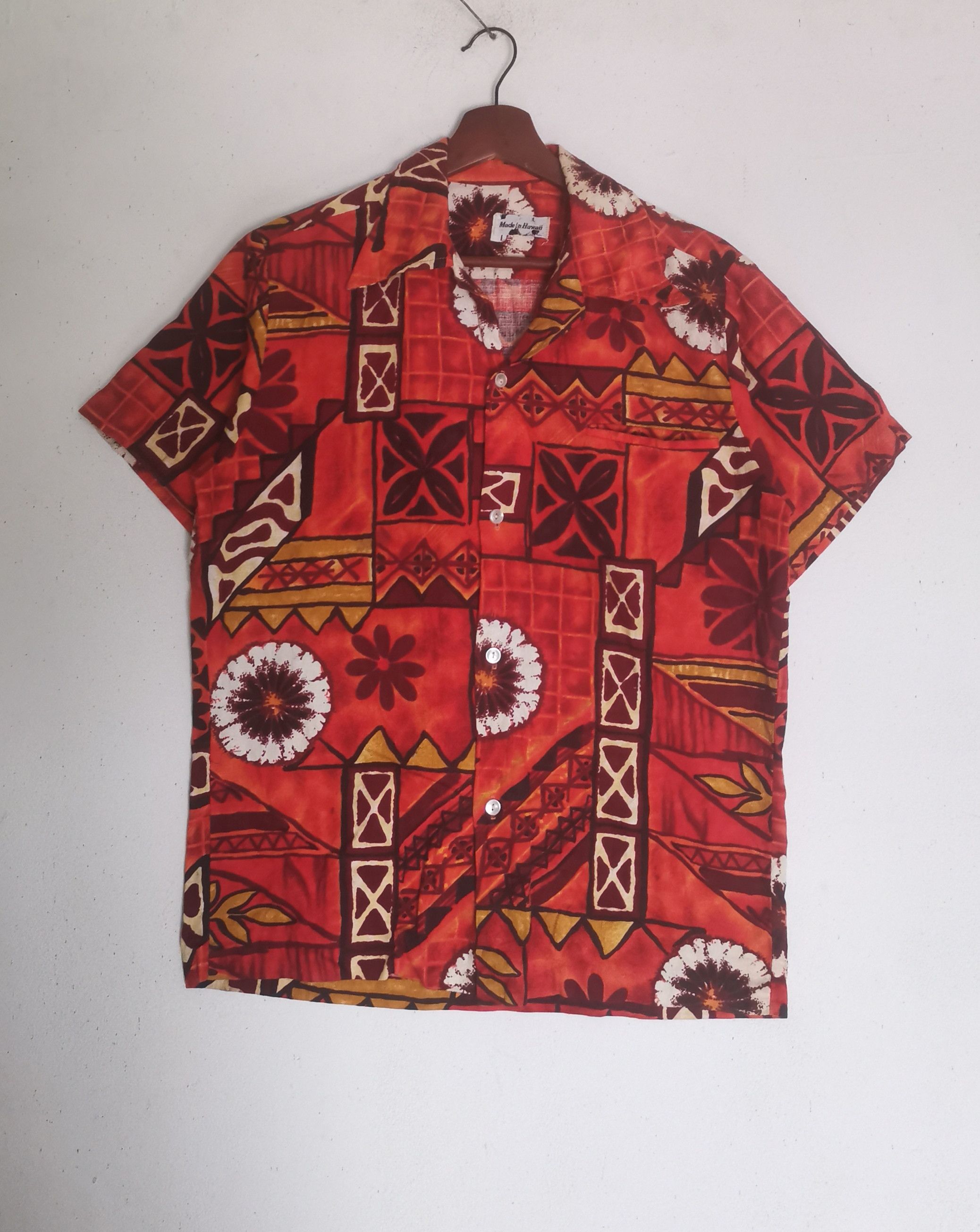 Vintage Rare vintage Hawaiian shirt button ups Size US M / EU 48-50 / 2 - 1 Thumbnail