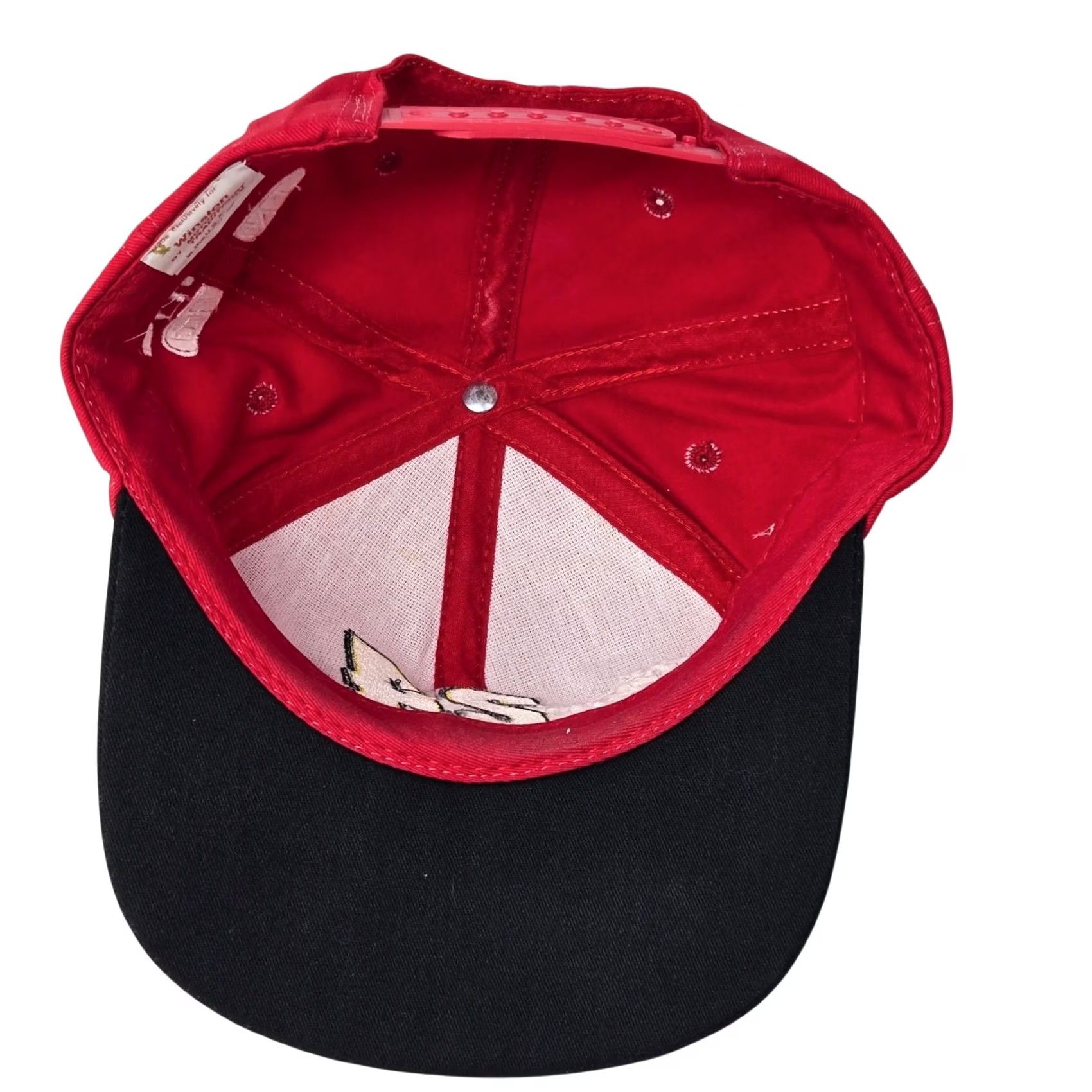NASCAR VINTAGE Jeff Gordon NASCAR Hat Baseball Cap 1995 Winston Cup Snapback Red Men One Size Size ONE SIZE - 5 Thumbnail