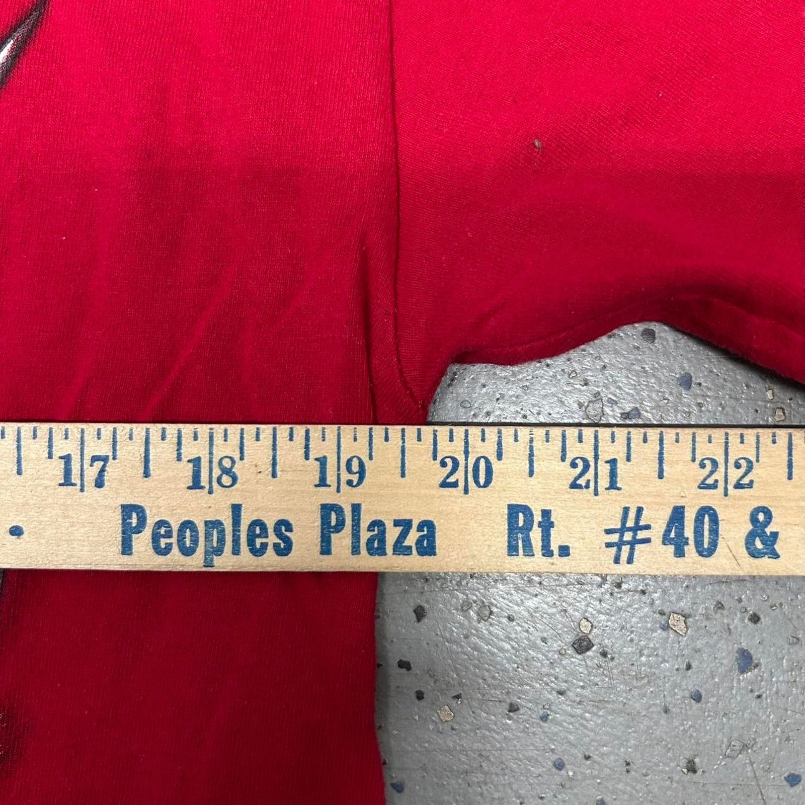 Other Y2k red american steel biker Tee Size US L / EU 52-54 / 3 - 4 Thumbnail