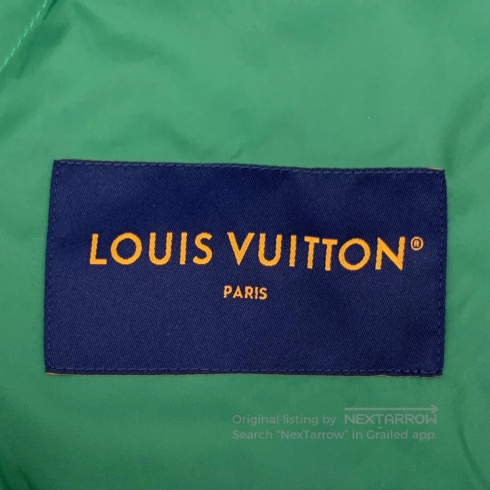 Louis Vuitton Louis Vuitton Green logo badge hooded long-sleeved jacket| Size US S / EU 44-46 / 1 - 6 Thumbnail