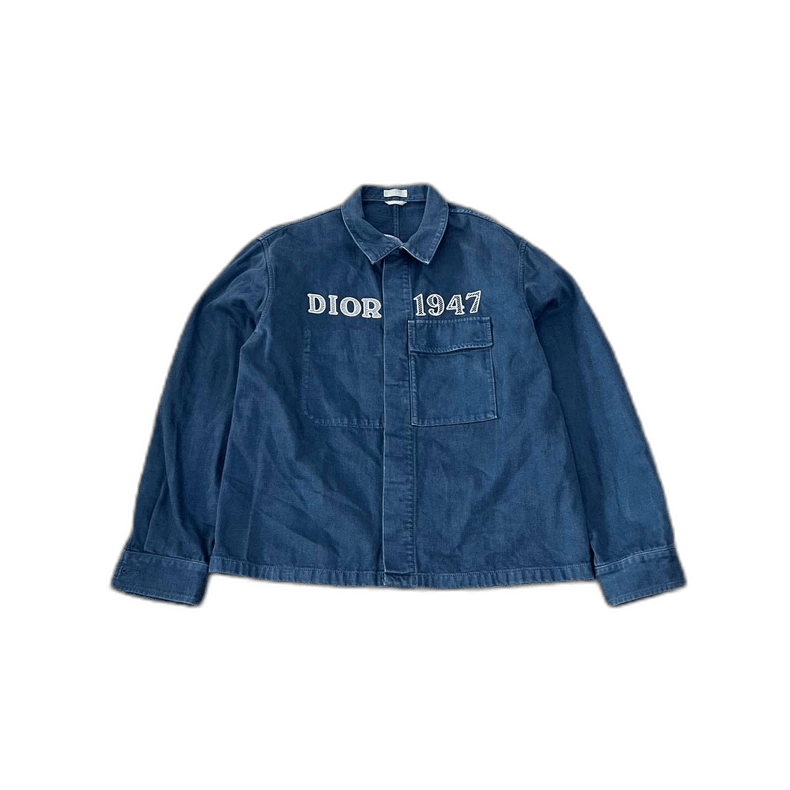 Dior Dior 1947 Embroidered Denim Jacket Size US L / EU 52-54 / 3 - 1 Thumbnail