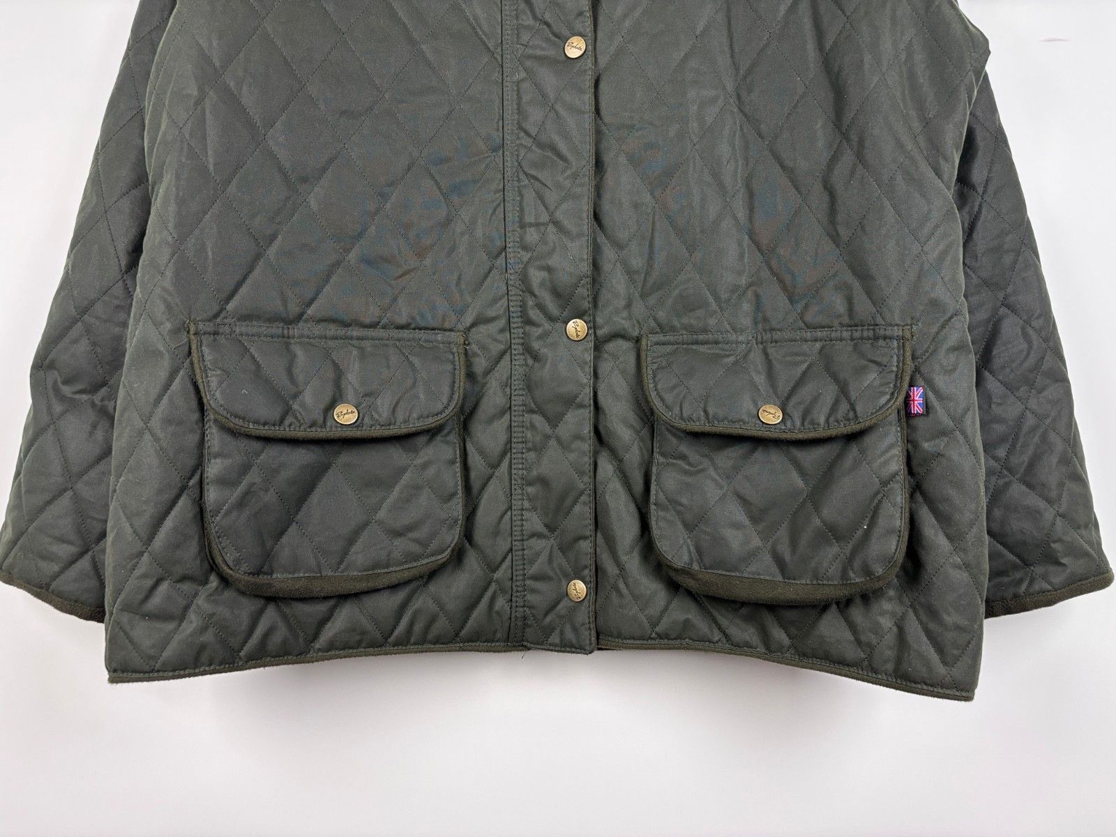 Other Rydale Country Waxed Quilted Jacket Cotton Size 18 Size XXL / US 16-18 / IT 52-54 - 3 Thumbnail