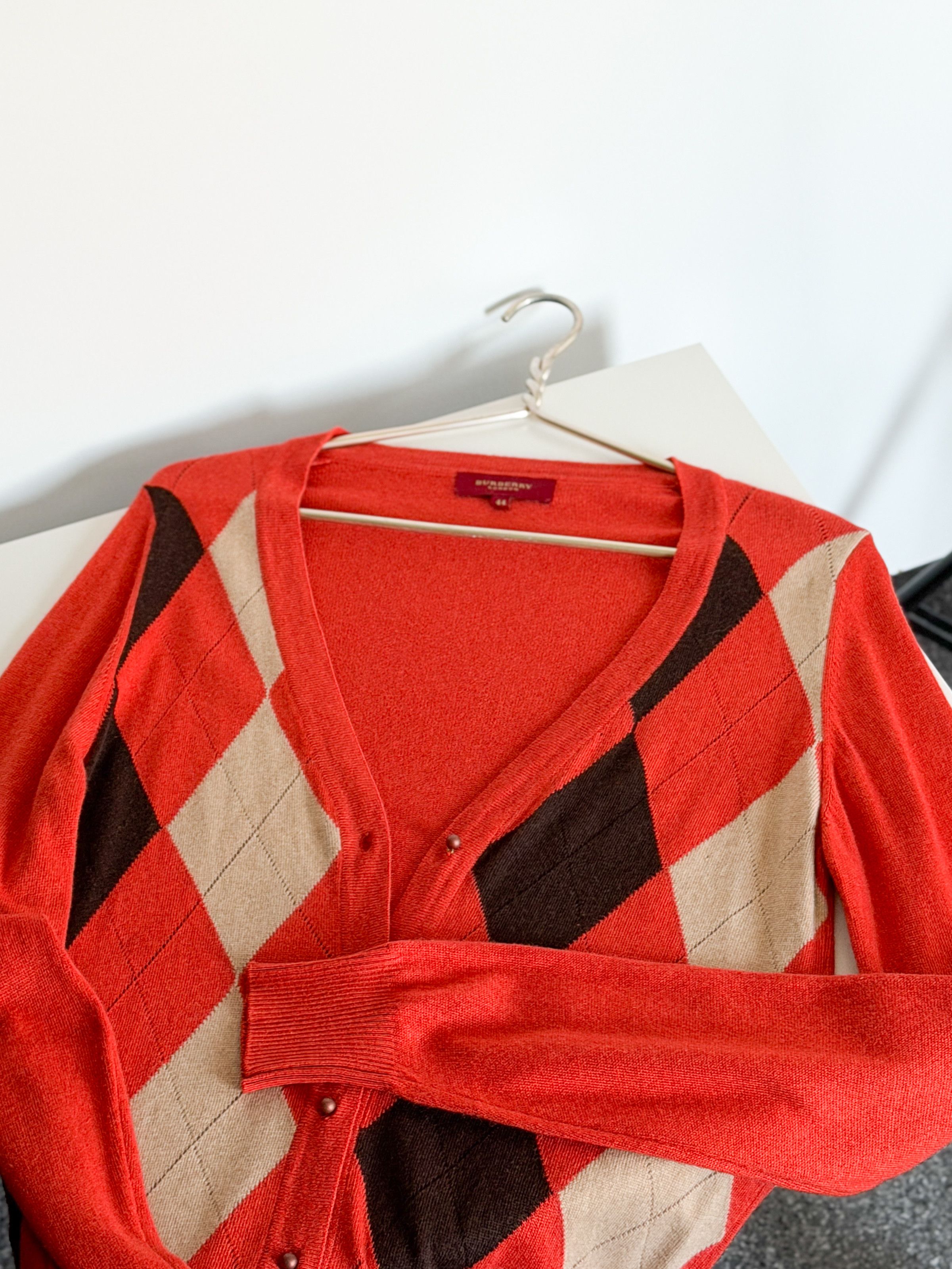 Burberry Burberry London Vintage Women`s Cardigan Size M / US 6-8 / IT 42-44 - 5 Thumbnail
