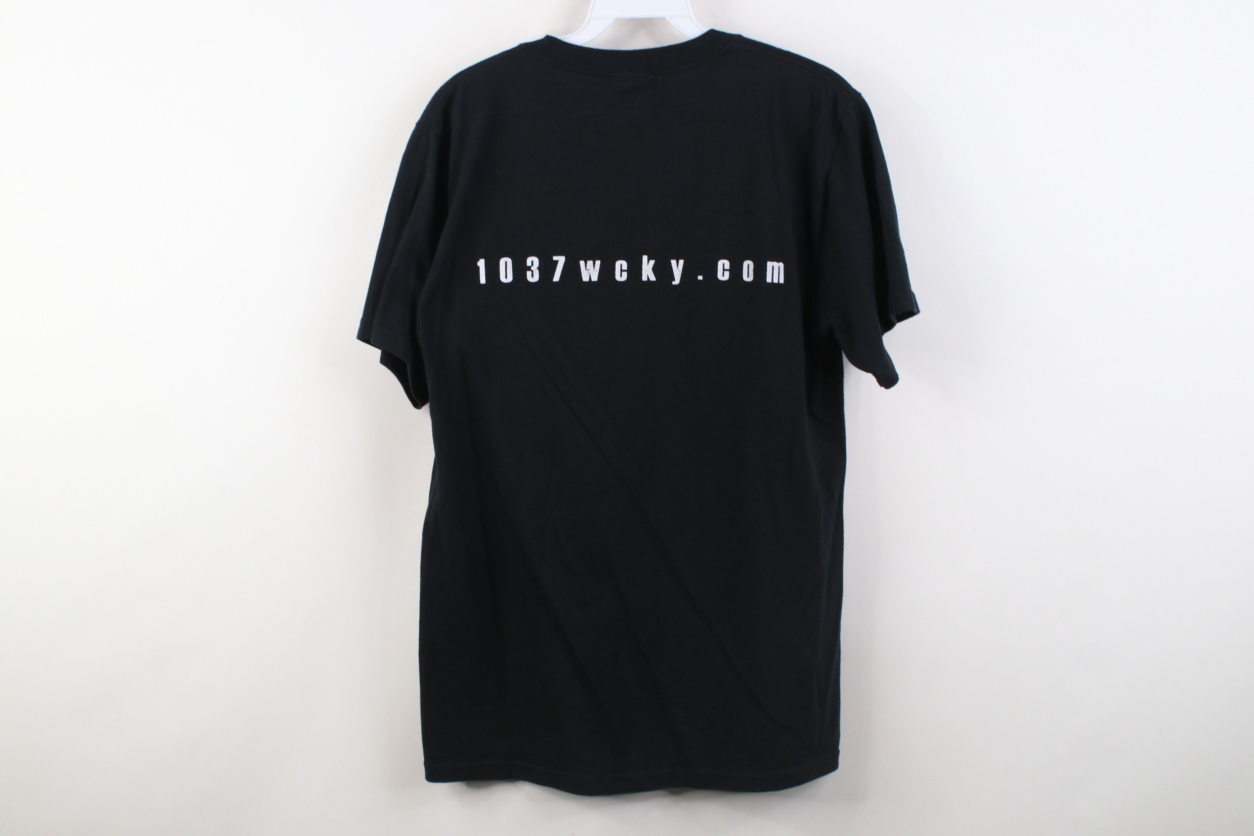 Vintage Vintage Y2K 1037 WCKY Radio Station Country Music T-Shirt Size US M / EU 48-50 / 2 - 10 Thumbnail