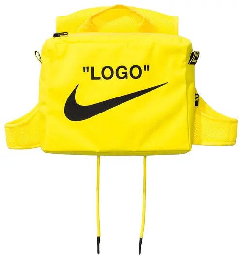 Nike × Off-White o1mle0425 NRG x Cross Bib in Yellow Size XL / US 12-14 / IT 48-50 - 2 Thumbnail