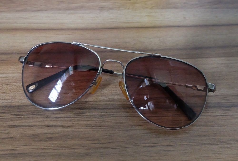 Japanese Brand Charmant Aviator Sunglasses Made in Japan Size ONE SIZE - 1 Thumbnail