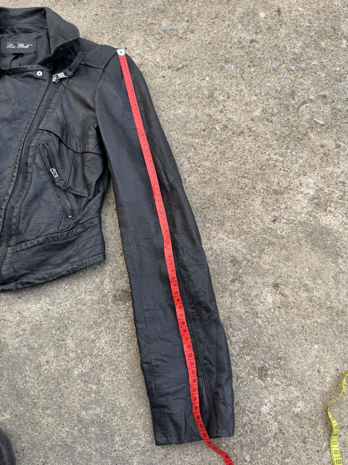 Ekam Leather Biker Jacket Japanese Brand Asymmetrical 14th Styled Size US S / EU 44-46 / 1 - 6 Thumbnail