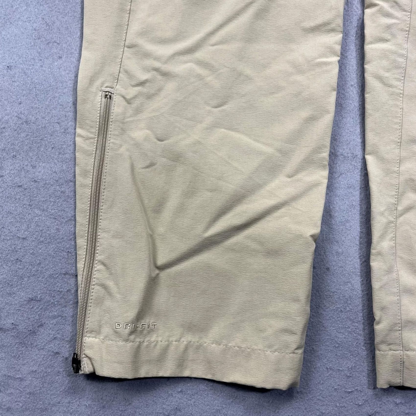Nike Nike ACG Pants Womens M Beige Dri FIT Hiking Straight 31in Nylon Spandex Outdoor Track Pants Size 32" / US 10 / IT 46 - 3 Thumbnail