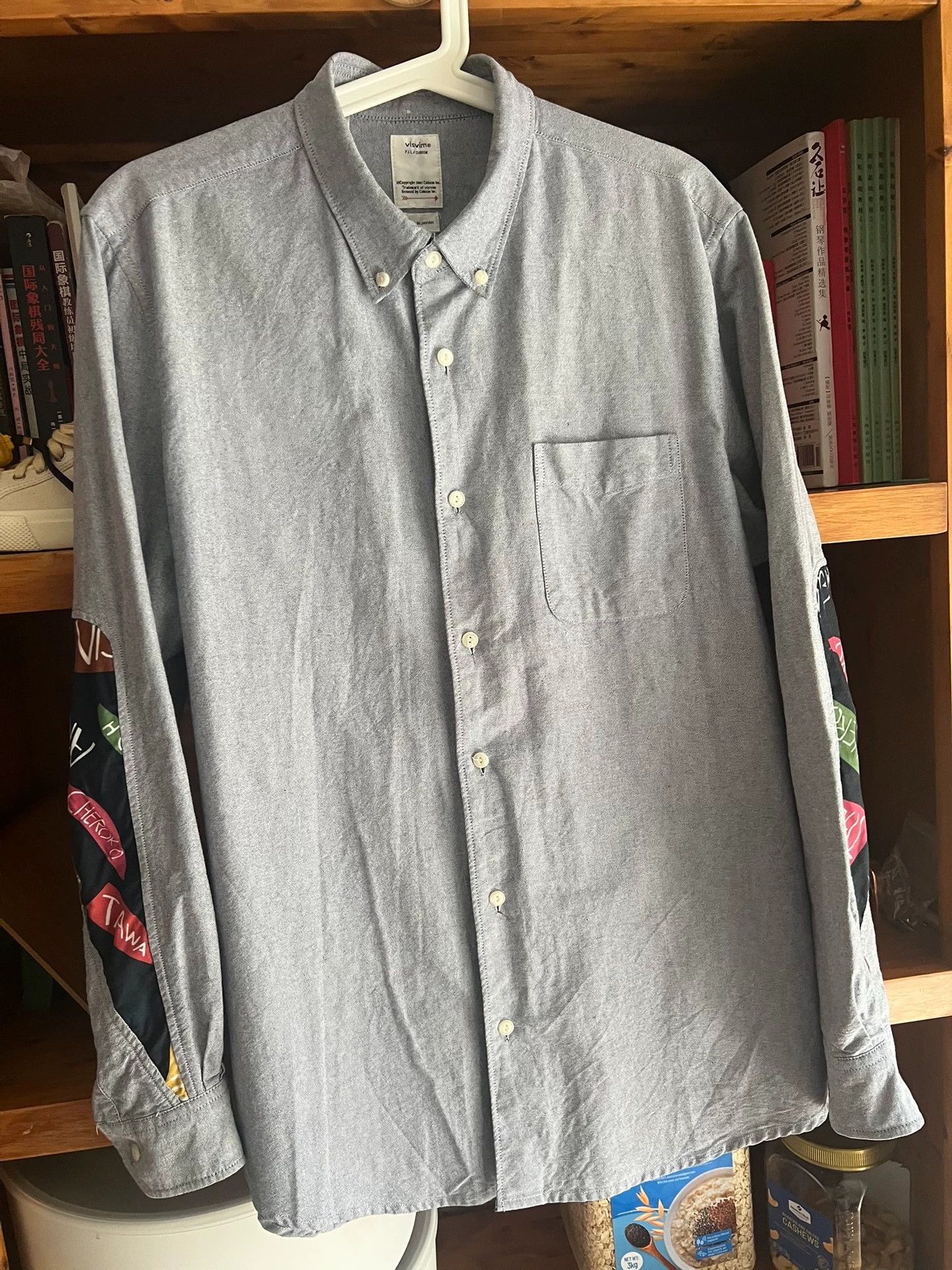 Visvim visvim 18ss dropshoulder gray GIZA shirt size 2 Japan Size US M / EU 48-50 / 2 - 2 Thumbnail