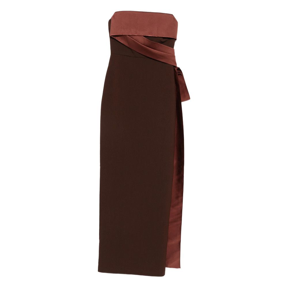 Roland Mouret BROWN Dresses - Cocktail & Party Dresses
