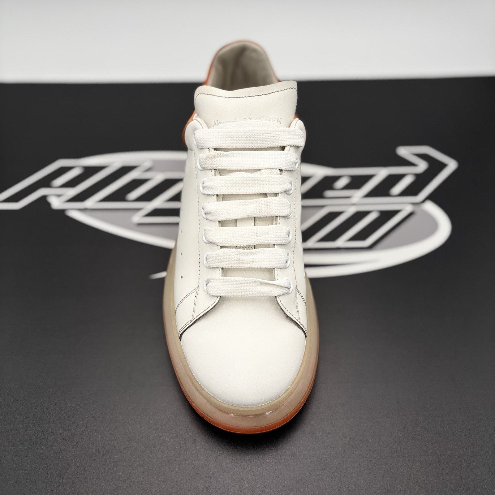 Alexander McQueen Alexander McQueen ' Translucent Orange ' | GREAT COND! Size US 10 / EU 43 - 5 Thumbnail