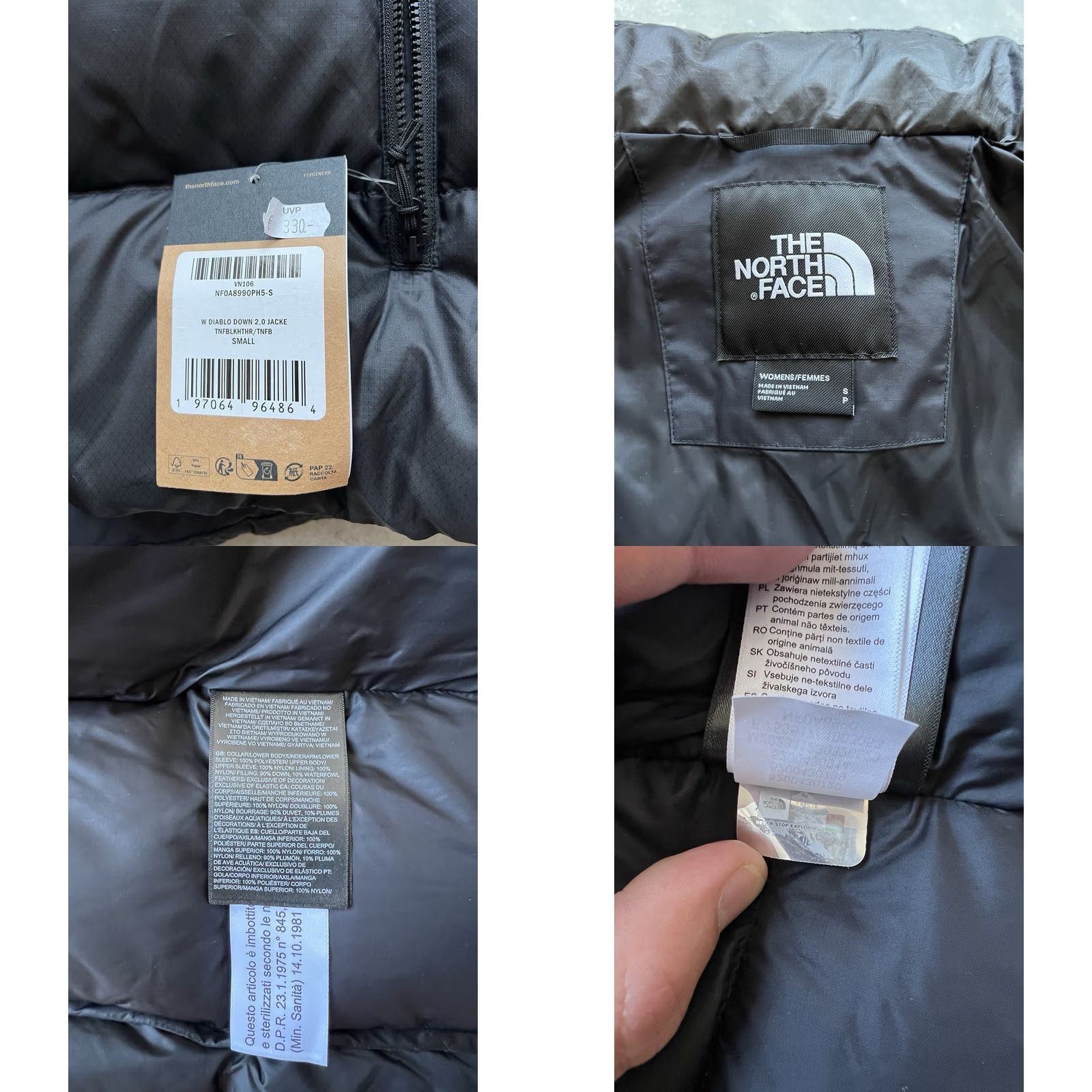 The North Face The North Face Diablo Down 2.0 Jacket Puffer Women’s Black S Size S / US 4 / IT 40 - 8 Thumbnail