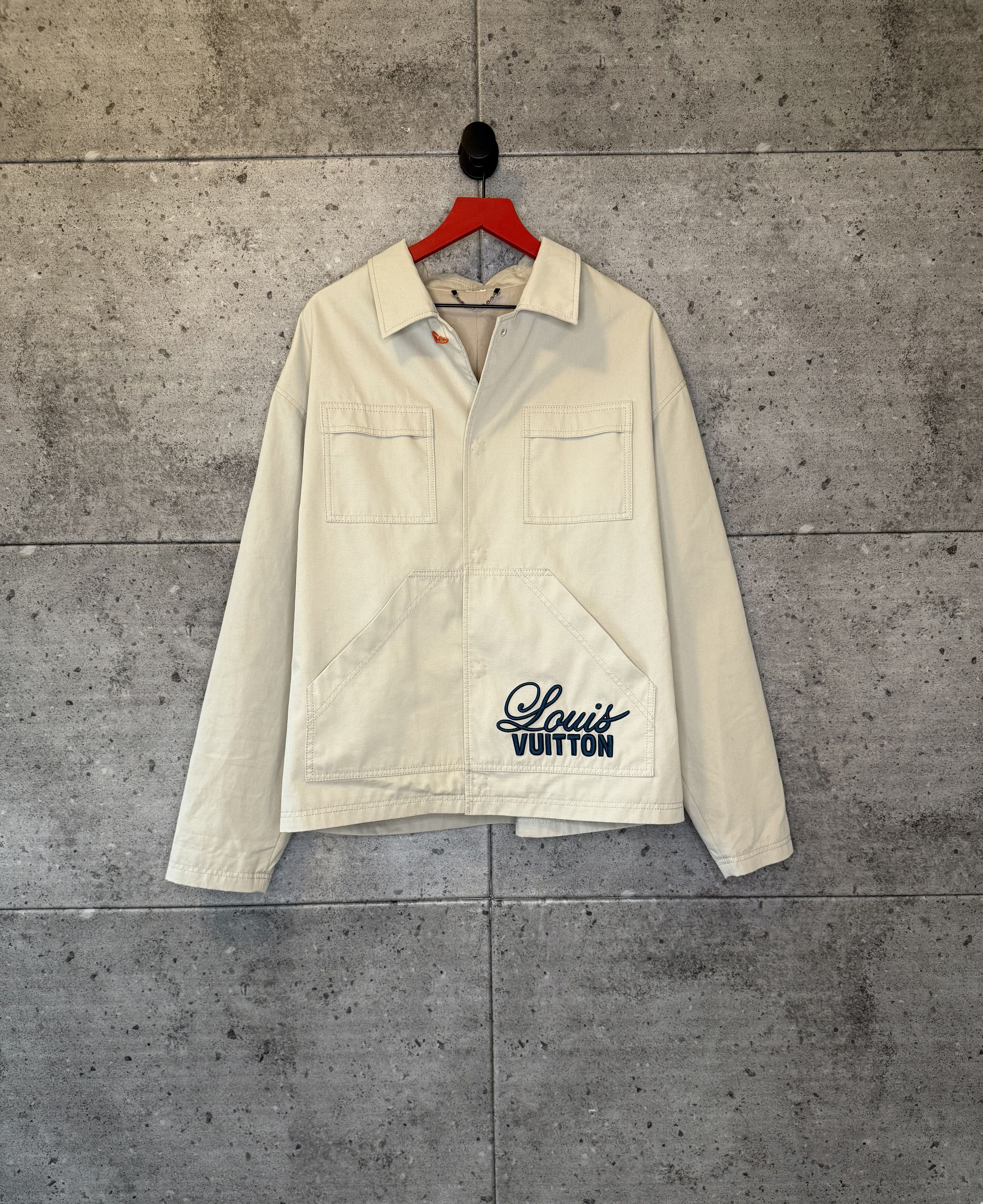 Louis Vuitton Louis Vuitton Hybrid Hoodie/Denim Jacket | Grailed