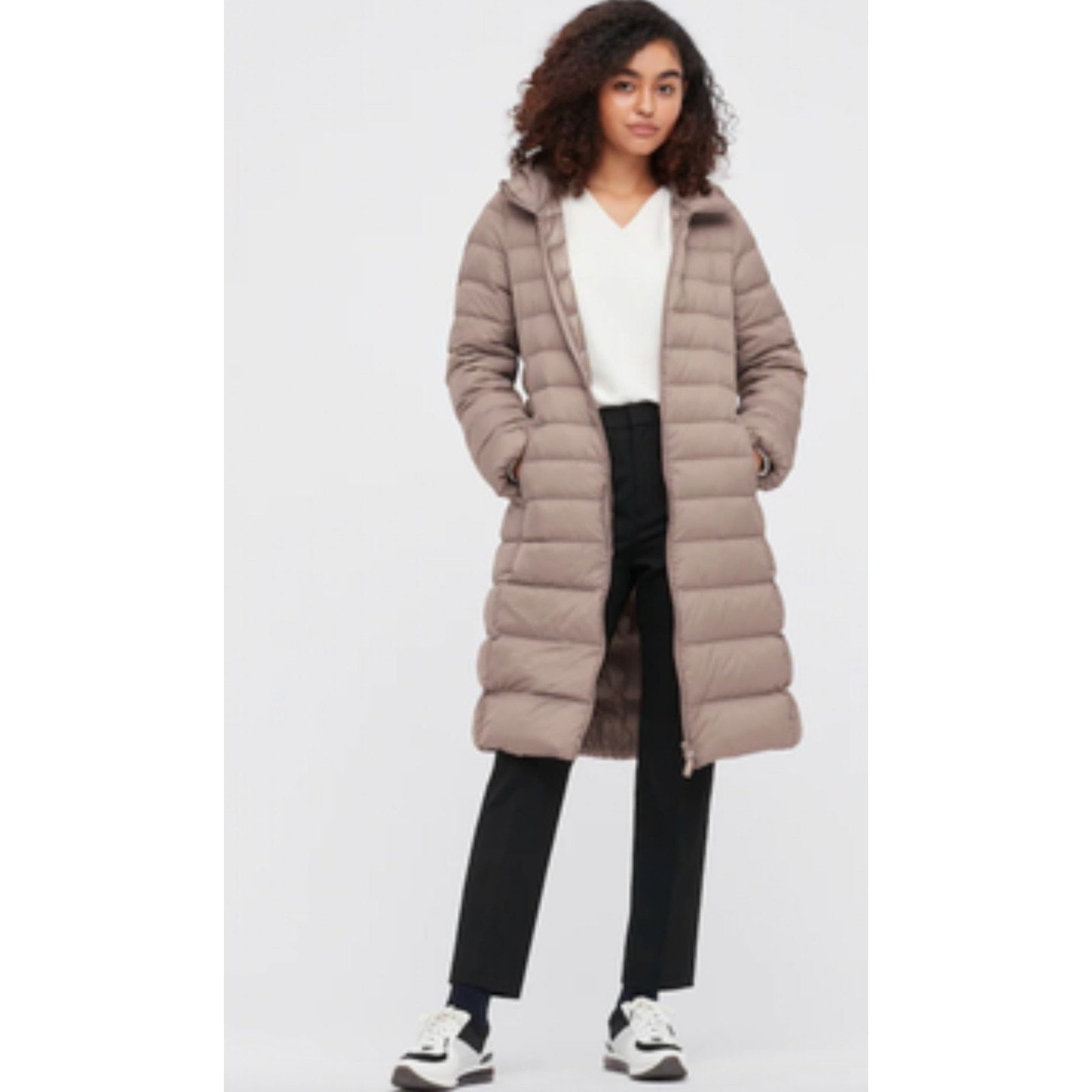 Uniqlo Uniqlo Ultra Light Down Coat Womens Hooded Long Full Zip Size XS / US 0-2 / IT 36-38 - 1 Thumbnail