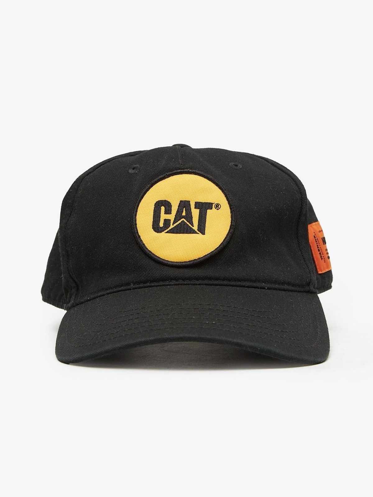 Heron Preston Heron Preston x Caterpillar Patch Baseball Cap Black OS NWT Size ONE SIZE - 1 Thumbnail