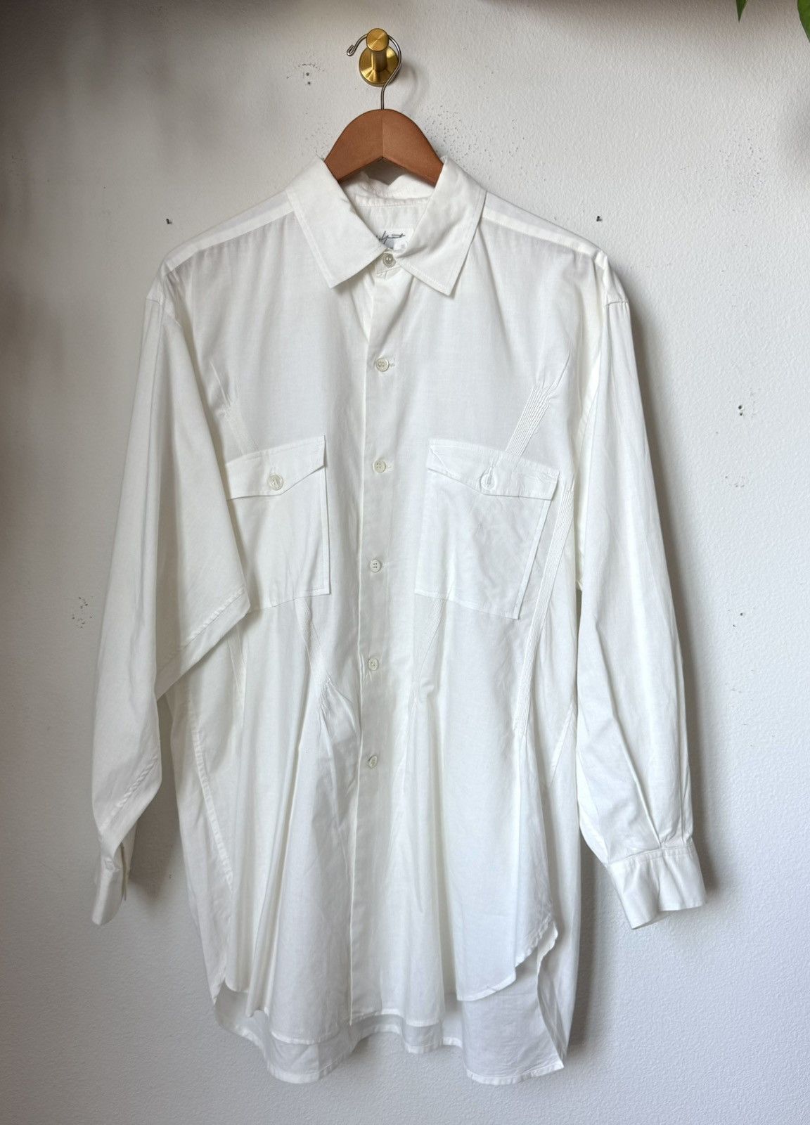 Yohji Yamamoto Yohji Yamamoto Pour Homme SS94 Archive Western Shirt Size US M / EU 48-50 / 2 - 4 Thumbnail