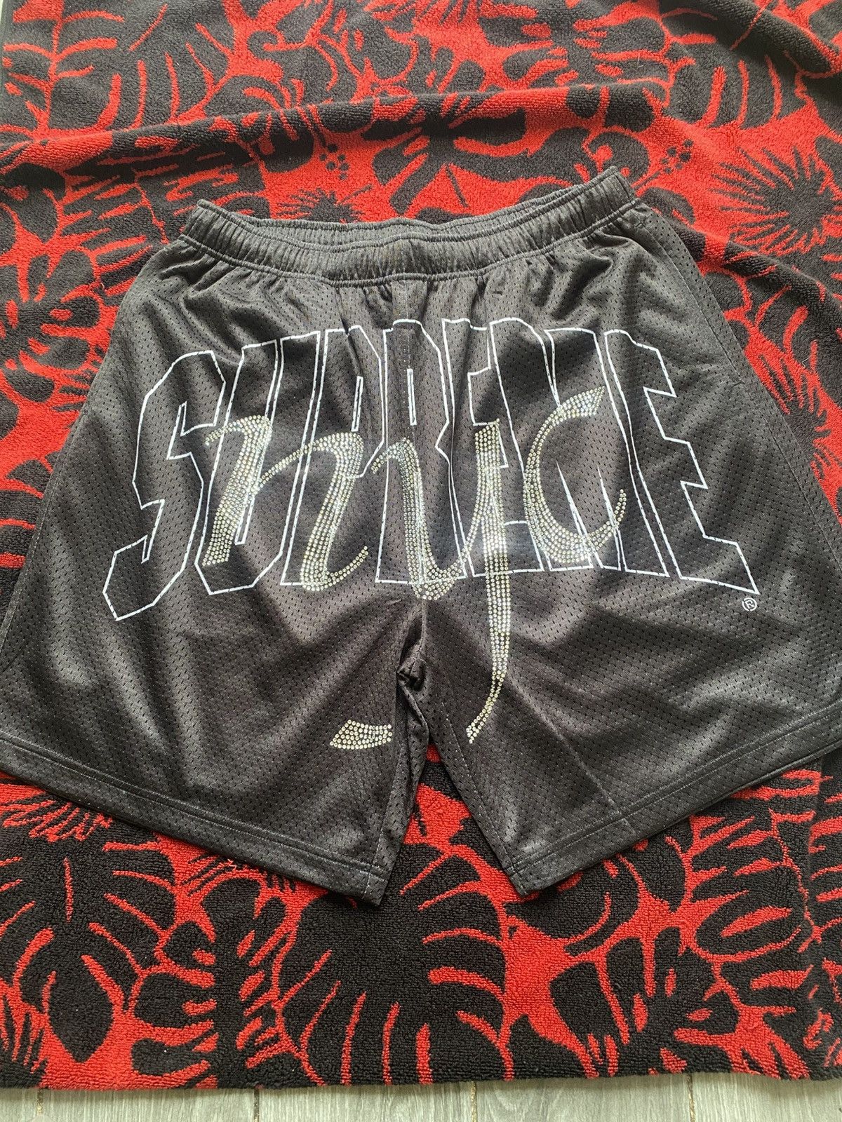 Supreme Supreme Rhinestone Mesh Short S/S 2026 | Grailed