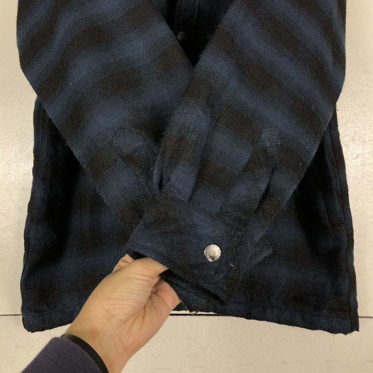 Japanese Brand 🔥VINTAGE WOOL JACKET DICKIES USA TARTAN DESIGN Size US M / EU 48-50 / 2 - 16 Thumbnail