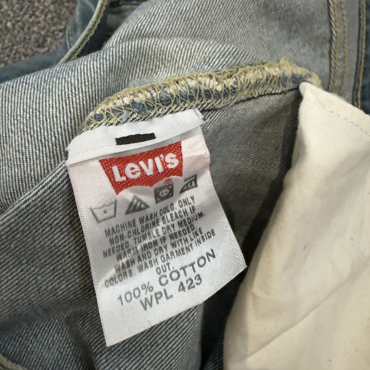 Engineered Garments × Levi's Vintage Levis 501 Straight Leg Button Fly Denim Size US 34 / EU 50 - 12 Thumbnail
