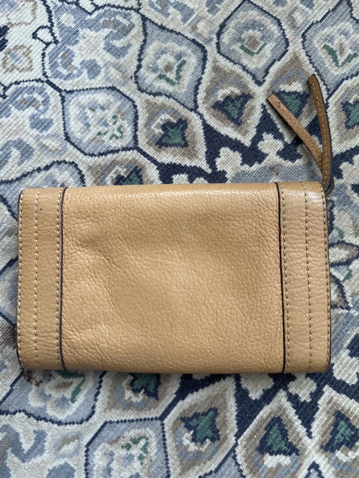 Chloe Chloe Light Tan Leather Paraty Flap Wallet Size ONE SIZE - 2 Thumbnail