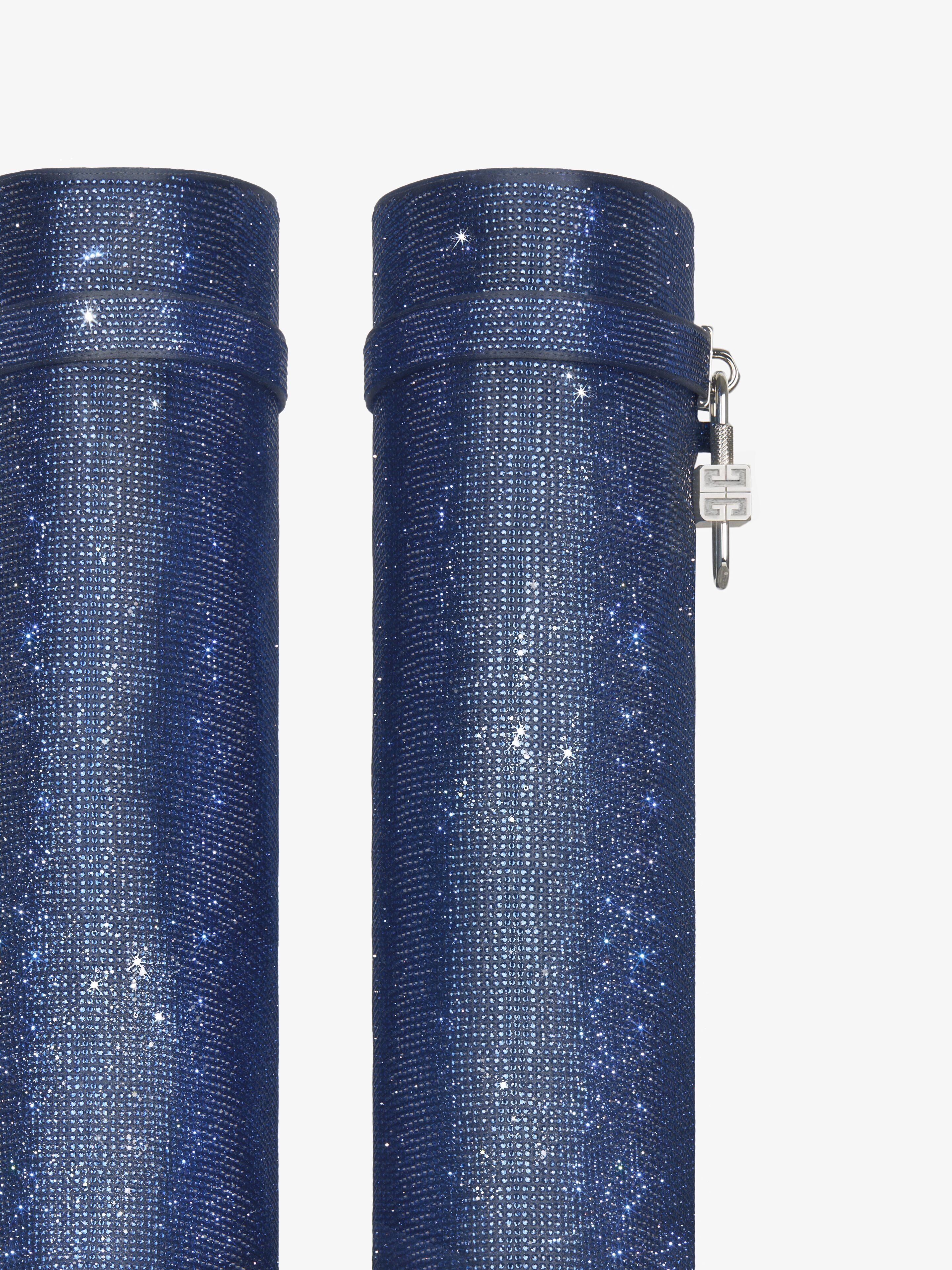 Givenchy o1srvl11e0525 Shark Lock Pant Boots 90mm in Petrol Blue Size US 7 / IT 37 - 5 Thumbnail