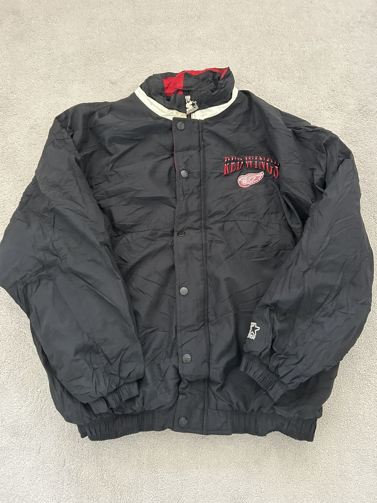 NHL Vintage Starter NHL Detroit Red Wings Jacket Size US XL / EU 56 / 4 - 1 Thumbnail