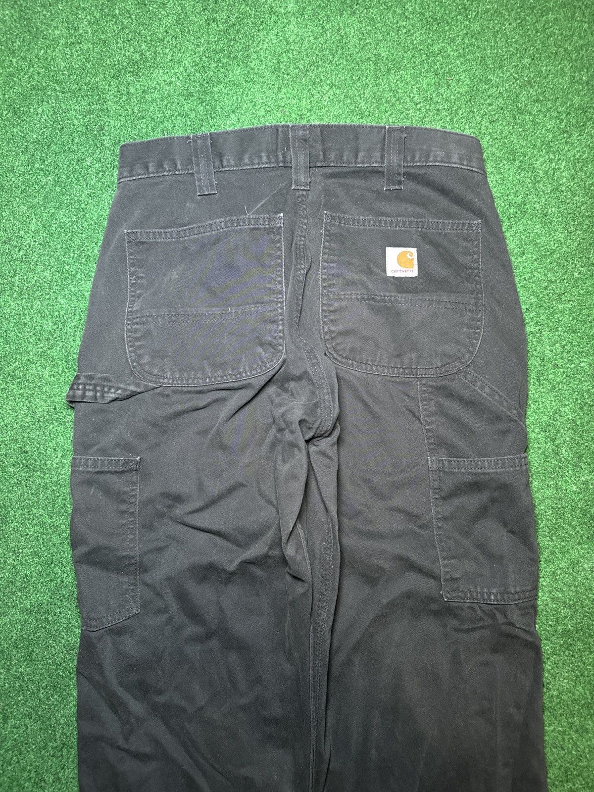 Carhartt Carhartt Carpenter Black 32x34 Straight Leg Cotton Pants Size US 32 / EU 48 - 2 Thumbnail