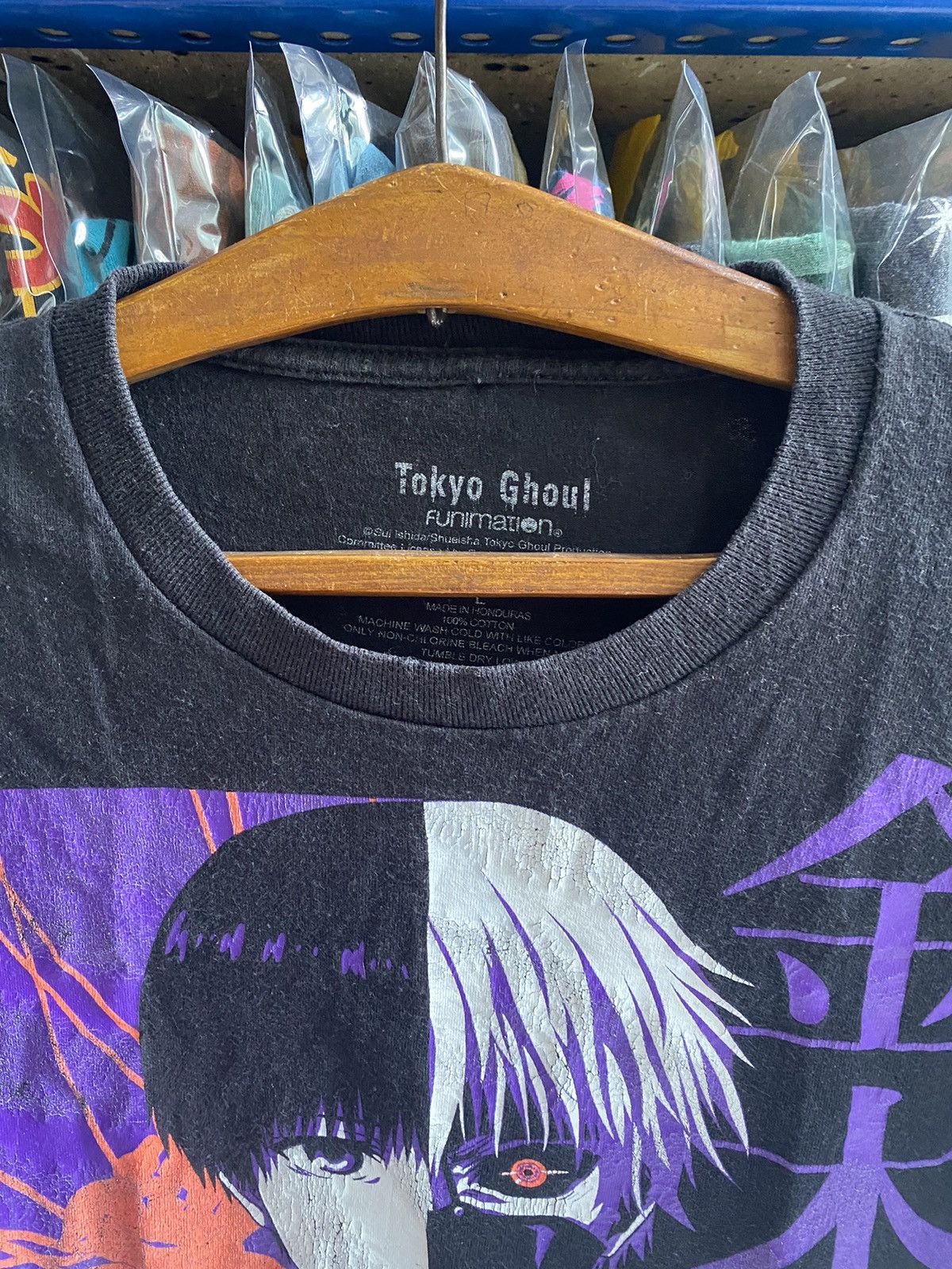 Anime TOKYO GHOUL TSHIRT Size US L / EU 52-54 / 3 - 4 Thumbnail