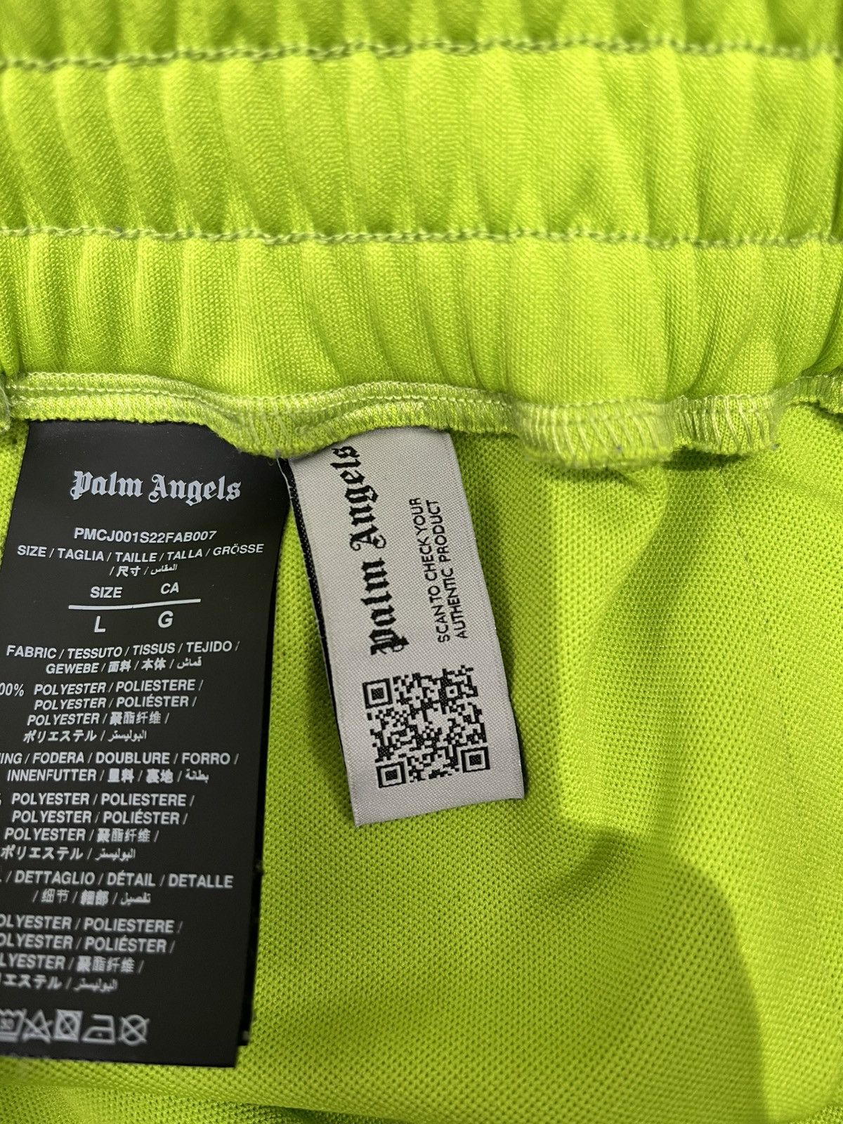 Palm Angels Palm Angels Classic Track Pants Green Size US 34 / EU 50 - 6 Thumbnail