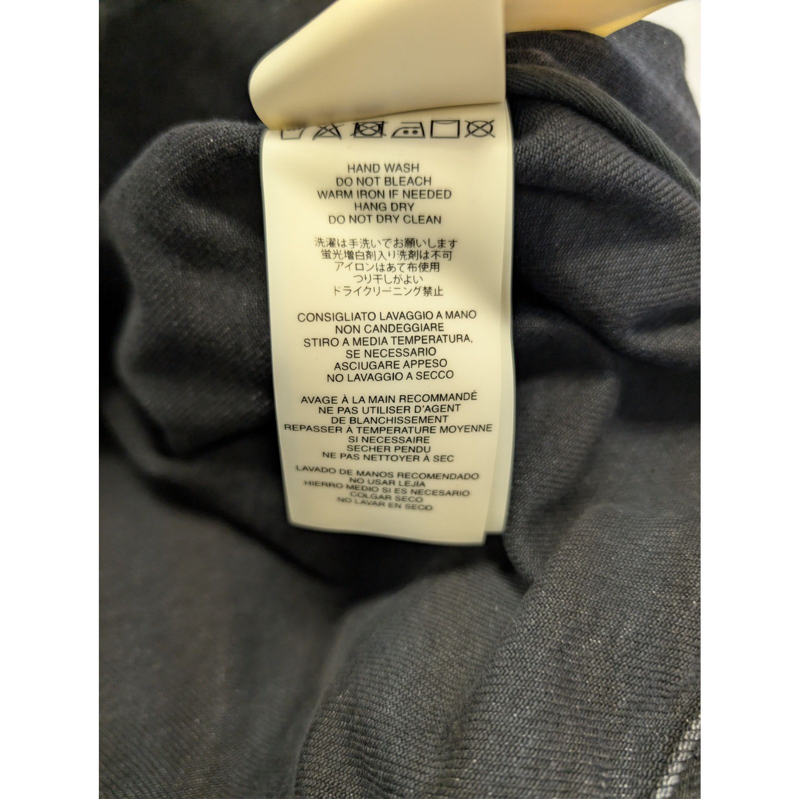 Fear of God o1rshd1 Canvas Utility Trucker Denim Jacket in Black Size US XL / EU 56 / 4 - 21 Thumbnail