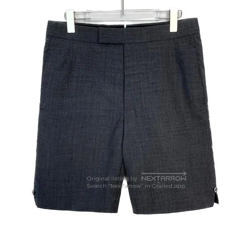 Thom Browne Thom Browne Gray Cotton Men's Shorts . Size US 26 / EU 42 - 1 Thumbnail