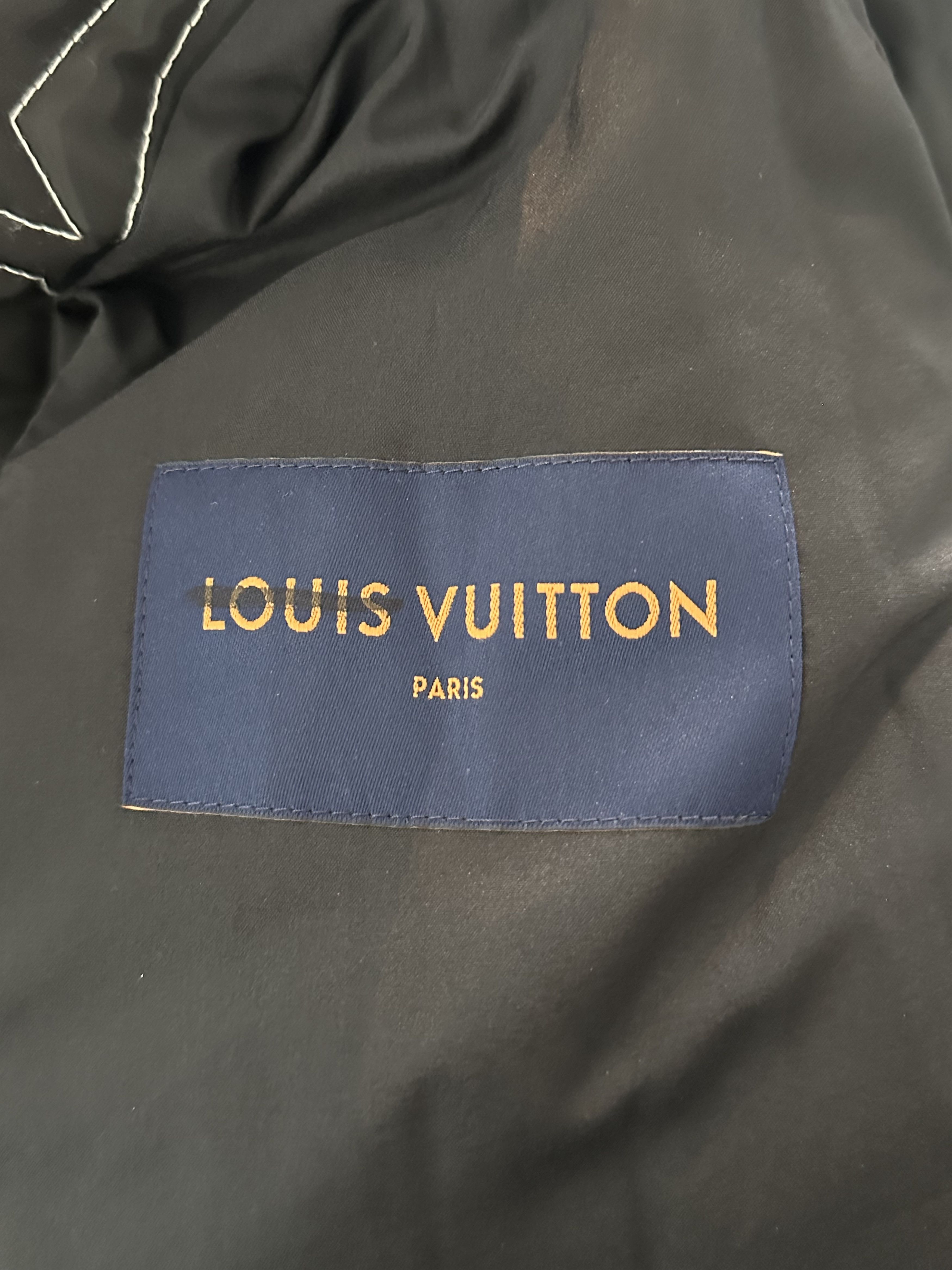 Louis Vuitton Louis Vuitton Black & White Snow Capsule Puffer Jacket Size US XXL / EU 58 / 5 - 3 Thumbnail