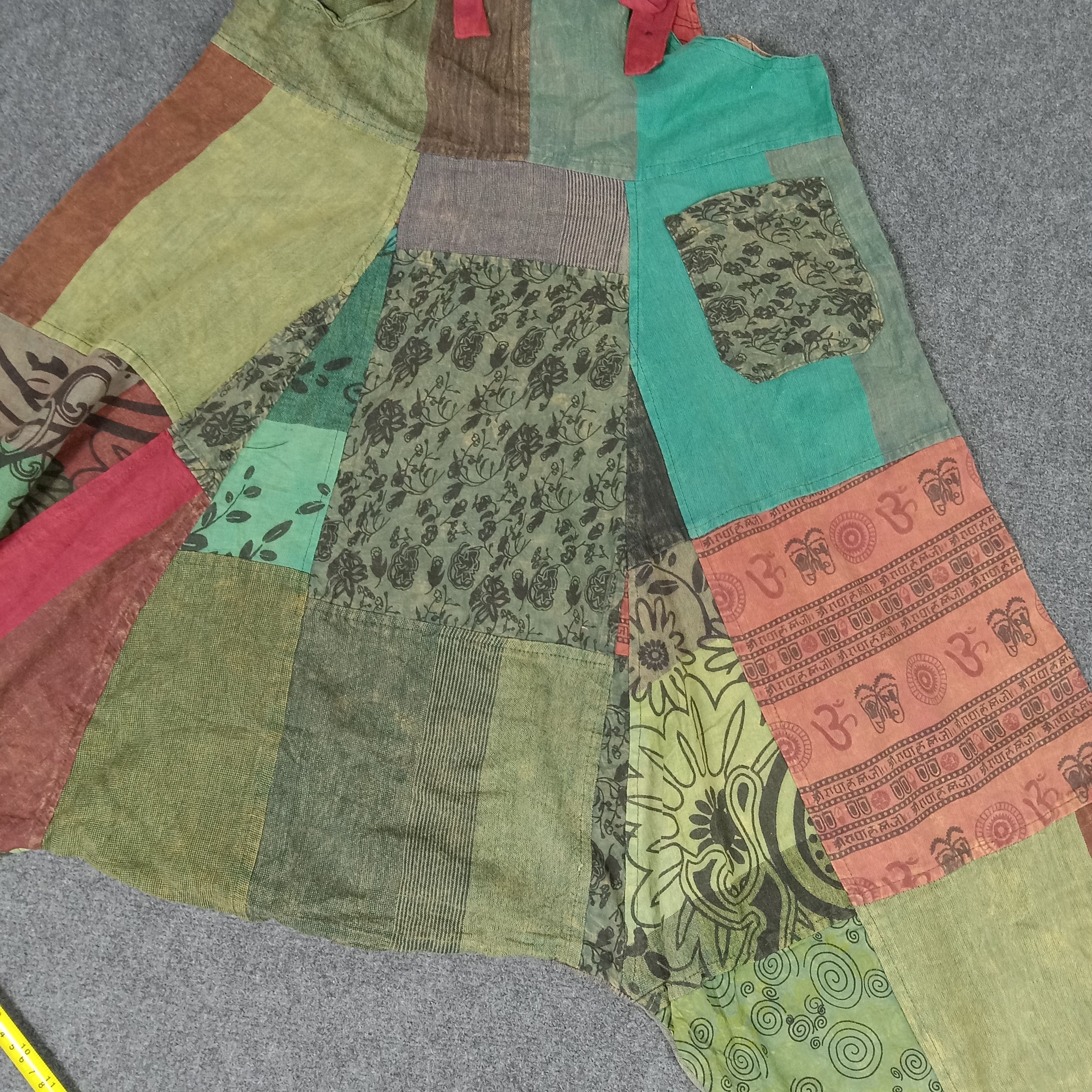 Gypsy × Japanese Brand × Vintage Hippie Patches Art Japanese Style Overall Size US 28 / EU 44 - 11 Thumbnail